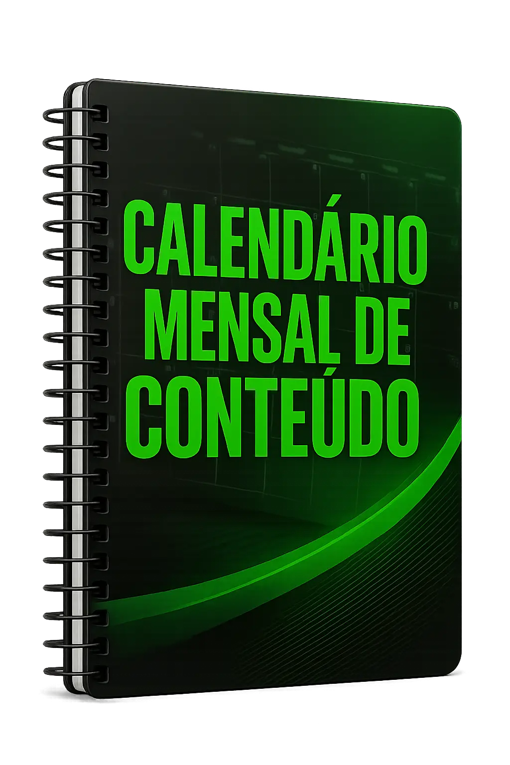 Mockup Calendário de Conteúdo